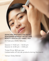 ést.lab x Larry Yeo Skincare Masterclass (22 Feb, Sat)