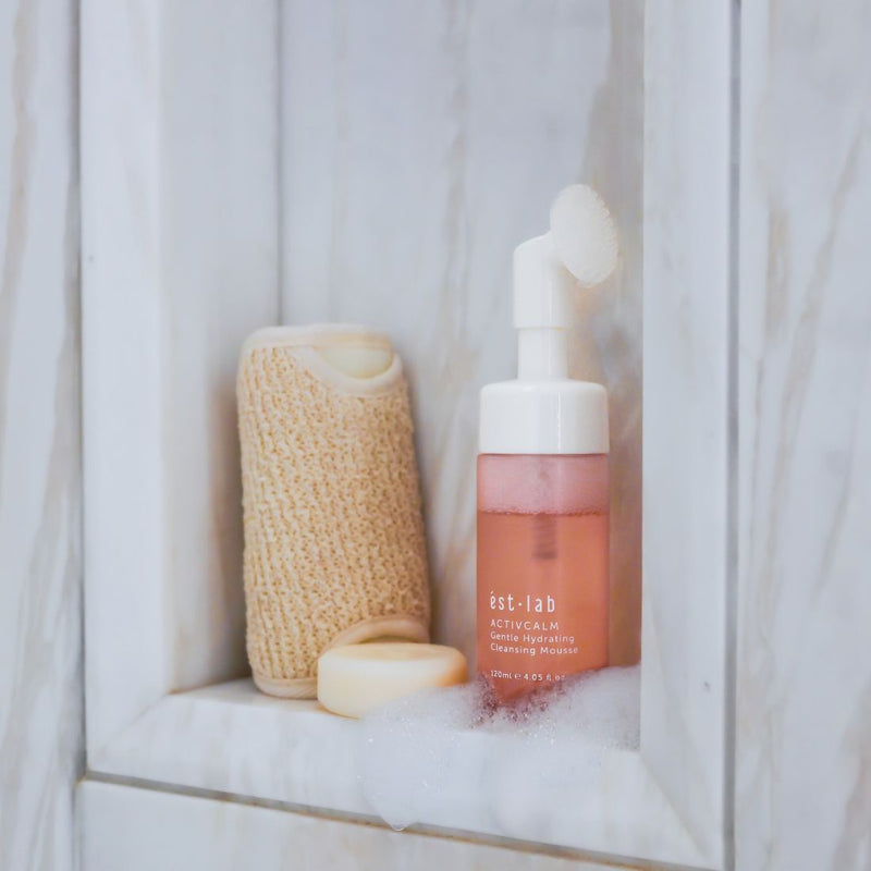ActivCalm Gentle Hydrating Cleansing Mousse With Deep Cleansing Brush Head